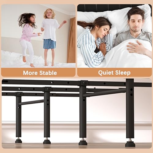 Universal Adjustable Bed Frame Center Support System, 6 to 11 Inch Height