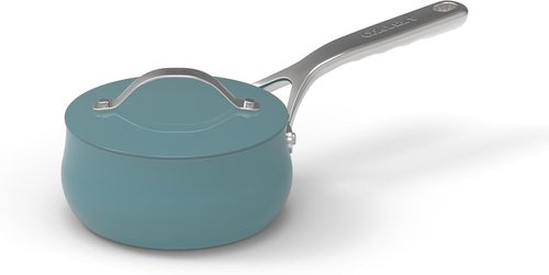Cuisinart Nonstick 1 Qt. Saucepan with Cover - Culinary Collection in Teal