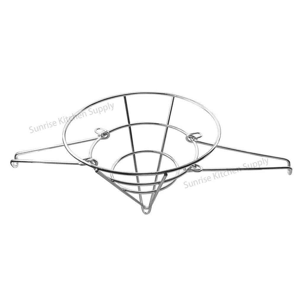SUNRISE Stainless Steel Cone Filter Holder (Fits 10" Paper Cone)