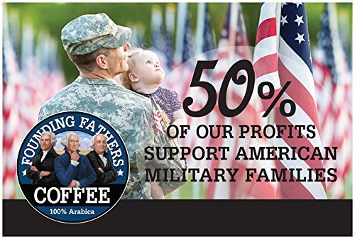 Founding Fathers Coffee - Morning Blend Single Serve Pods for Keurig 2.0 | 80 Count