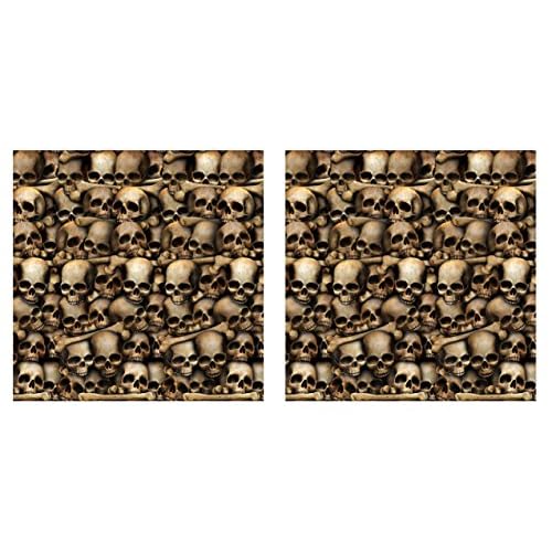 Beistle Catacombs Backdrop, Multicolored