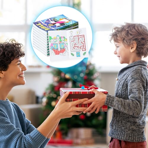 Christian Coloring Books for Kids - 24 Pack Religious Mini Activity Books for Party Favors