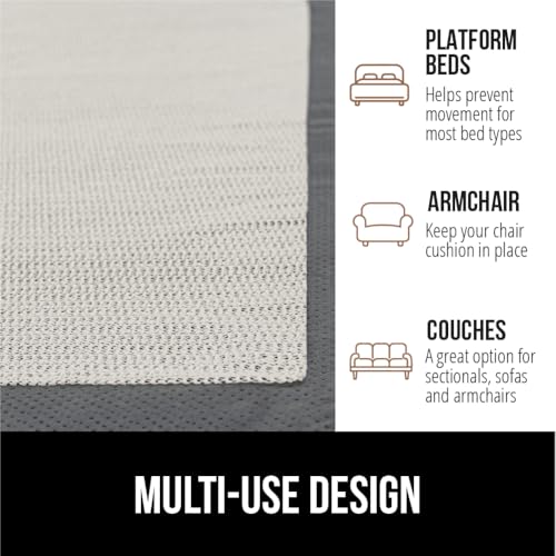 Gorilla Grip Non-Slip Mattress Pad Gripper - 48x72 Full Size Bed & Couch Pad