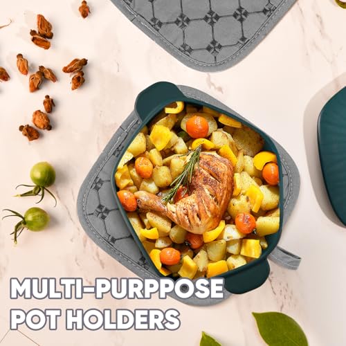12-Piece Kitchen Essentials Set: Oven Mitts, Pot Holders, and Dish Towels