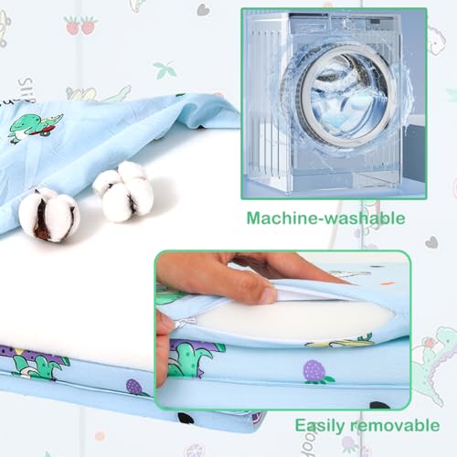 Pack and Play Mattress 38" x 26" - Tri-Fold Breathable Playpen Foam Mattress