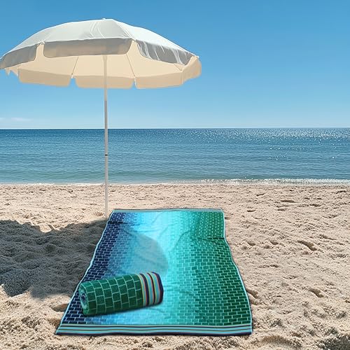 Oversized XXL Beach Towels - 2 Pack 35x84 Inch 100% Cotton Velour