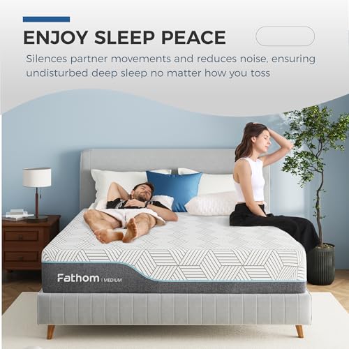 12-Inch Queen Gel Memory Foam Mattress - Cooling Bed in a Box, Medium