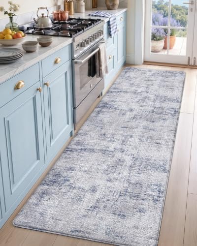 Anti-Fatigue Kitchen Runner Rug, 23" x 86" Memory Foam Cushioned Floor Mat