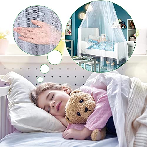 Hanging Bed Canopy Mosquito Net - Single Door Mesh Insect Protection