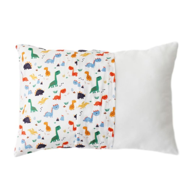 Bunnikins & Clover Toddler Pillows with Pillowcase, 13"x18" Soft Cotton Kid Pillows for Sleeping, Bedding Small Pillow for Boys and Girls Aged 2-5 Years