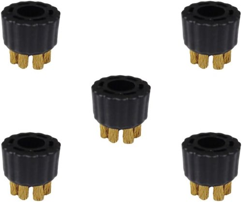 McCulloch Brass Brush Set - 5 Pack for Effective Cleaning | Durable and Long-Lasting
