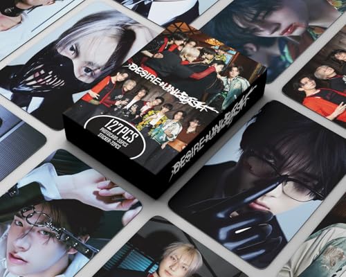 127-Piece Photocard and Sticker Set - Lomo Card Collection for Fans