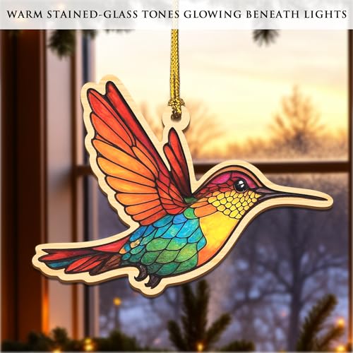 KATINAT Kat-kien-hummingbird Ornament Christmas Tree Ornament – Police Tribute Hero Holiday Décor