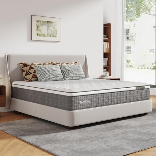 12 Inch Full Size Hybrid Mattress - Cooling Gel Memory Foam & Pocketed Coils