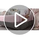 Merry Christmas 7-Piece Comforter Set Full - Erosebridal Deer Elk Bedding Purple
