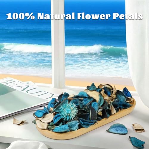 Ocean Scented Potpourri Bowl Filler with Essential Oil for Home Decor