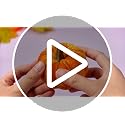 12-Piece Velvet Fabric Pumpkin Set for Fall Thanksgiving Table Decor