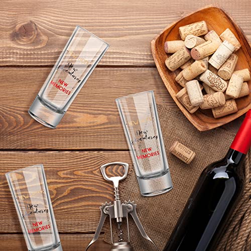 Cunhill 2 oz Shot Glasses Set - 2 Piece New Home Adventures Housewarming Gift