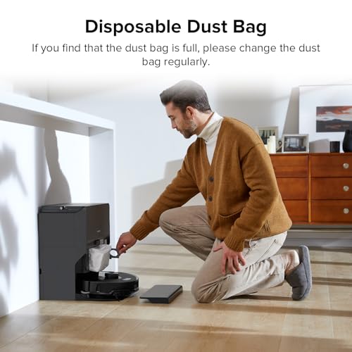 Roborock Disposable Dust Bags 6-Pack for Qrevo and Saros Series