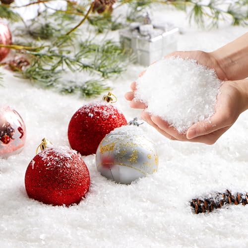 Artificial Snow Decor for Christmas Tree & Winter Displays - 12oz (320g)