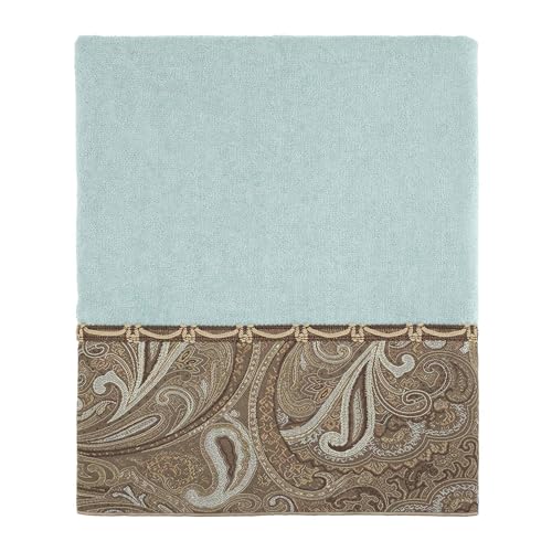 Bradford Decorative 100% Cotton Bath Towel - Mineral