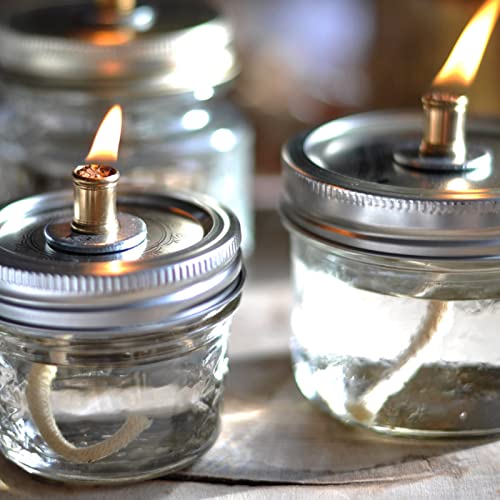 1/4 Inch Round Cotton Oil Lamp Wicks - 50 Ft Roll for Lanterns & Oil Lamps