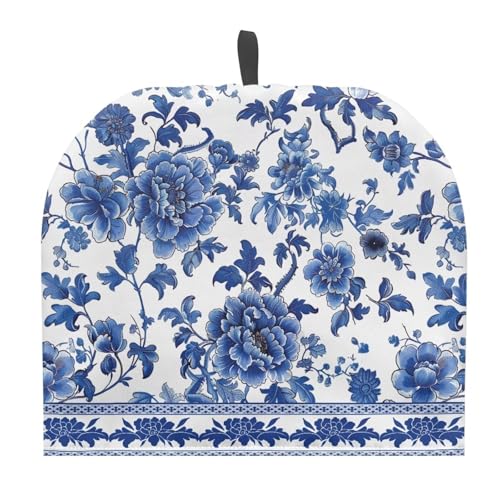 Floral Print Quilted Tea Cosy - Insulated Fabric Teapot Cover