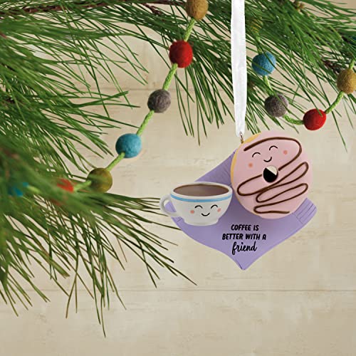 Hallmark Coffee and Friends Christmas Ornament - Holiday Gift for Coffee Lovers