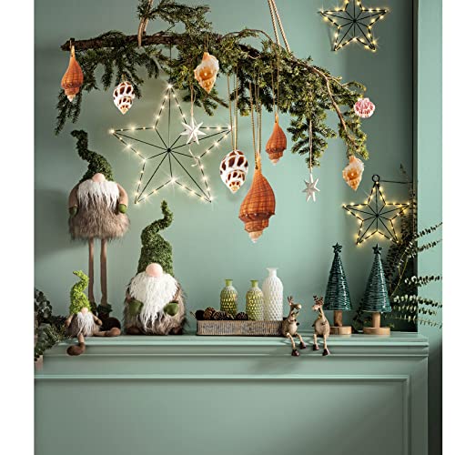20PCS Seashell Hanging Ornaments for Beach & Holiday Decor