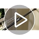 Adjustable Tension Curtain Rod, 28 to 50 Inch No-Drill Shower Rod