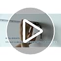 Adjustable Window Curtain Rod Set, 28 to 48 Inches, Nickel Finish