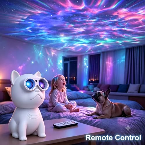 Galaxy Projector Night Light with Sunset Lamp, Remote and Timer