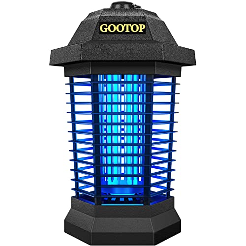 GOOTOP Outdoor Bug Zapper 4200V Electric Fly Killer & Mosquito Trap