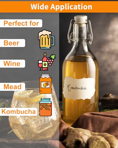 Triple Scale Hydrometer for Wine, Beer, Mead and Kombucha Brewing