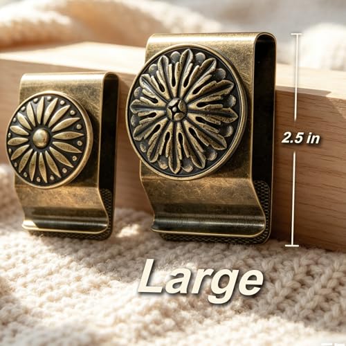 Extra Large Tapestry Clamps, 4-Piece Heavy Duty Quilt Hangers for Wall
