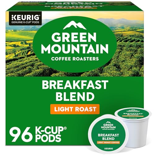 Green Mountain Coffee Roasters Breakfast Blend K-Cup Pods 96 Count