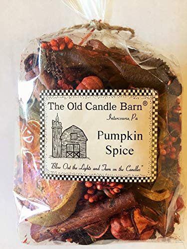 Pumpkin Spice Potpourri 4-Cup Bag - Fall Decorative Bowl Filler