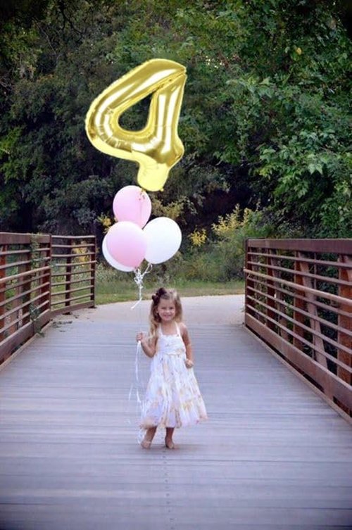 Light Gold 40-Inch Number Balloons by [Brand Name] - Perfect for 2nd, 12th, 21st Birthday Celebrations & Weddings
