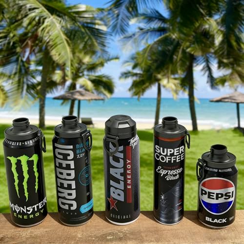 Magnetic Soda Can Lids - 4 Pack Reusable Airtight Covers for Standard Cans