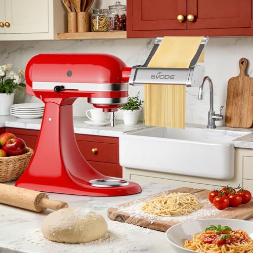 3-Piece Stainless Steel Pasta Maker Attachment Set for Stand Mixers