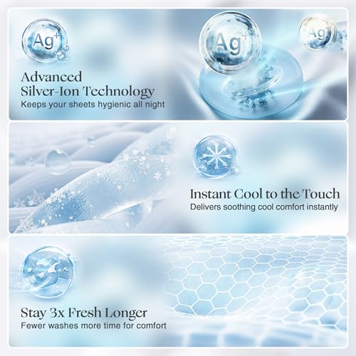 King Silver Infused Cooling Comforter - Lightweight & Breathable