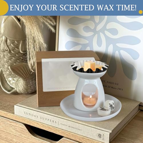 50 Pcs Reusable Wax Melt Liners for Wax Warmers, Leakproof Tray Inserts