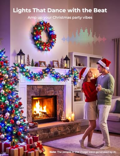 Minetom 82ft 250 LED Color Changing Christmas & Holiday String Lights (Variation: 250LED-82FT)