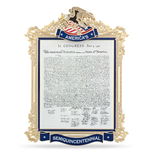 2026 Official White House Christmas Ornament, America 250th Brass Keepsake