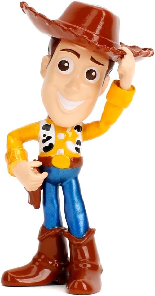 Jada Toy Story Metalfigs 4-Pack | Buzz Lightyear, Woody, Alien & Lotso | 2.5” Diecast Collectible Figures for Kids 8+