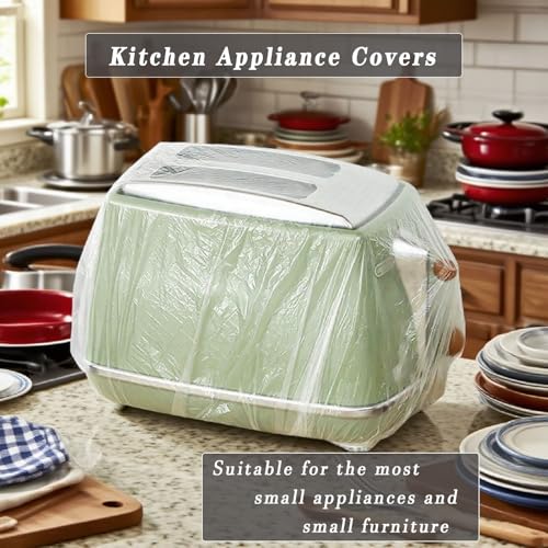 30-Piece Disposable Kitchen Appliance Dust Covers for Small Appliances