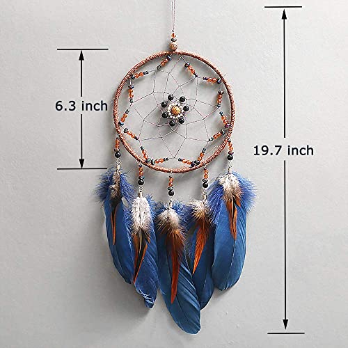 Handmade Star Dream Catcher Wall Hanging Bohemian Decor 19.6 Inch
