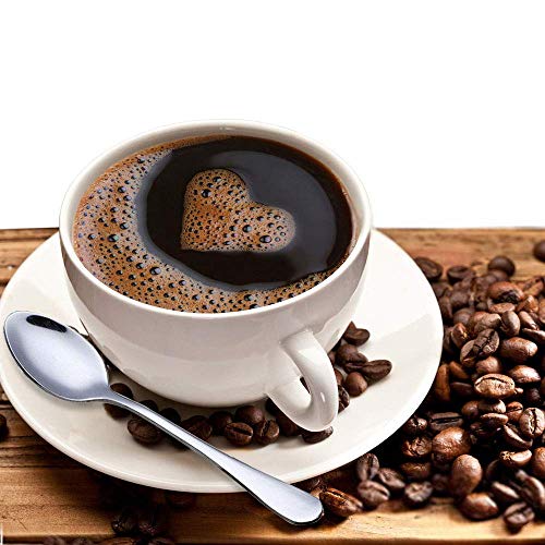 4.7-Inch Stainless Steel Demitasse Espresso Spoons, 6-Piece Set