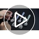 6-Pack Toddler Forks Stainless Steel Round Handle Kid-Friendly Utensils