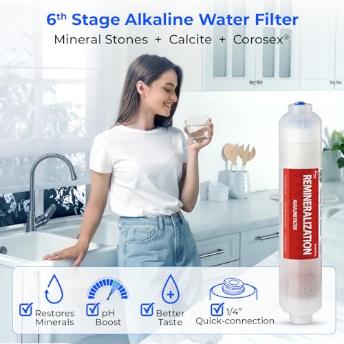1-Year Reverse Osmosis Replacement Filter Pack with Alkaline Remineralization